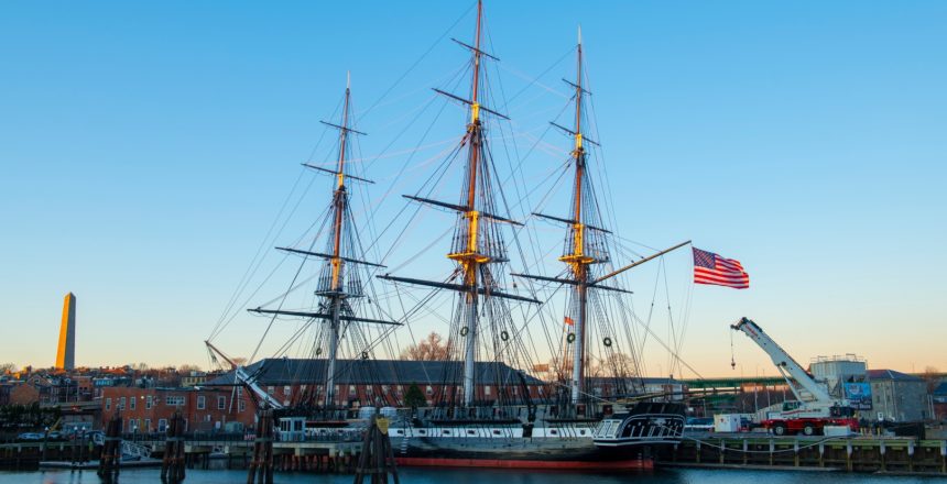 Pictured is the U.S.S. Constitution - the Navy’s oldest commissioned ship which you can see during Branson's Navy Week on Aug. 25-31, 2025